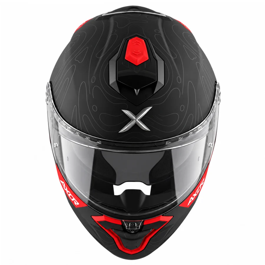 AXOR BRUTALE AIRWAVES DULL BLACK RED D/V (M)