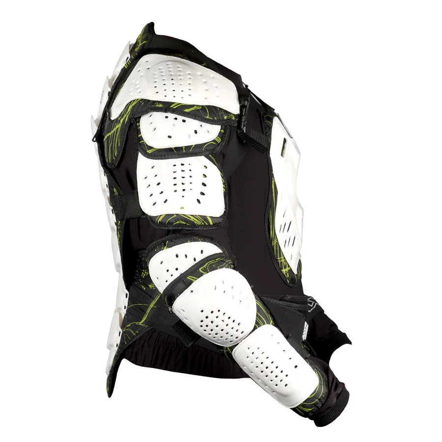 AXOR SHIELD PROTECTIVE BODY ARMOUR BLACK NEON GREEN XXL AXOR SHIELD PROTECTIVE BODY ARMOUR BLACK NEON GREEN XXL