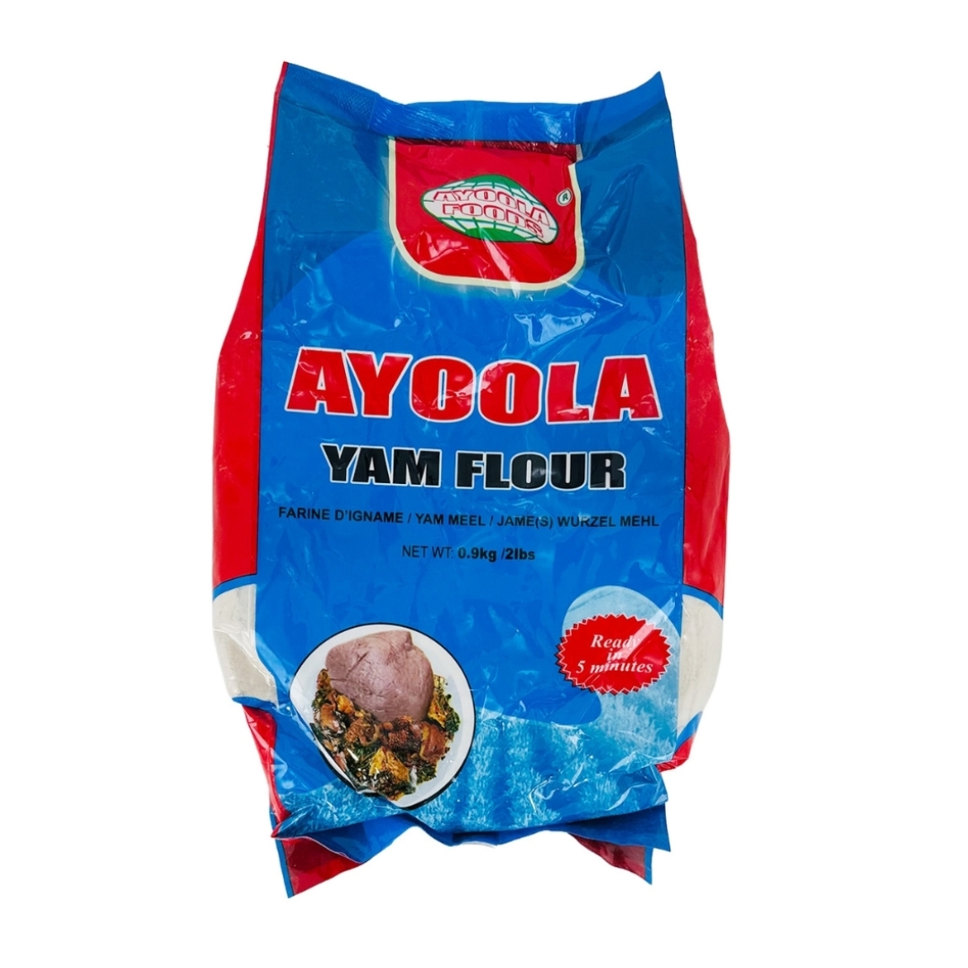25010 Ayoola Yam Flour 0.9kg X 20