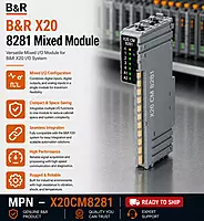 B&R X20 Mixed Module 8281