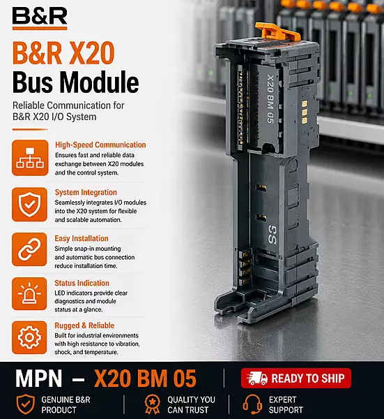 B&R Bus Module X20 BM05