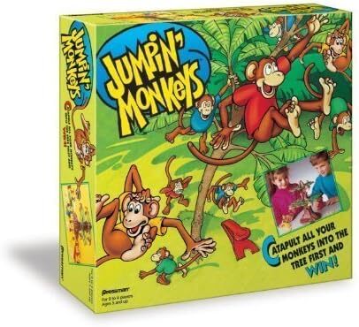 Pressman Jumping Monkeys Game
