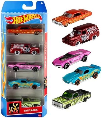 Mattel Hot Wheels 5 Car Pack