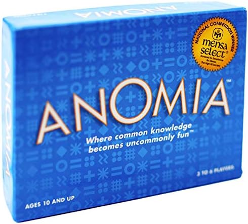 Anomia Card Game Play for -Family Game 3 to 6 Players