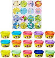 Play-Doh Party Bag, 15 Mini Play-Doh Cans for Kids Party Favors
