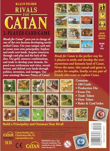 CATAN UNBOX Now | The Rivals for Catan | Board Game | Ages 10+ | 2 Players