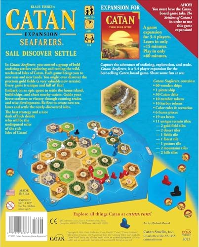Catan Expansion Seafarers, Multi, Standard