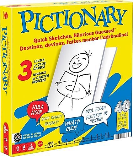 Mattel Games Pictionary Board Game