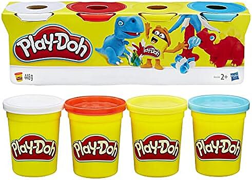 Play-Doh B6508 4 Pack Classic Colors,