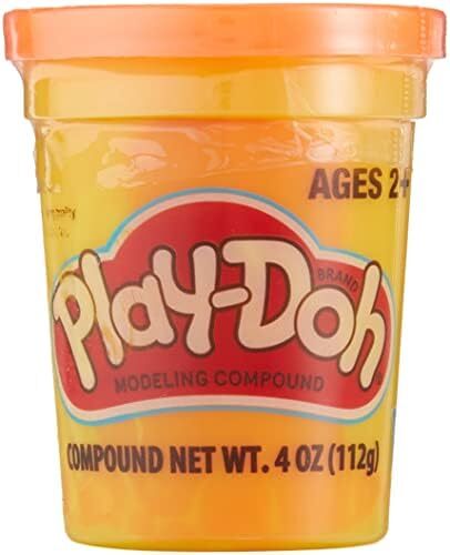 Play-Doh Single Can Dough, Orange 113g