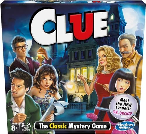 Hasbro Clue Game The Classic Mystery Game
