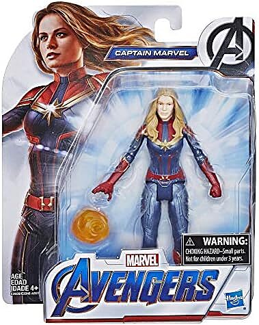 Avengers Marvel Endgame Captain Marvel 6"-Scale Figure