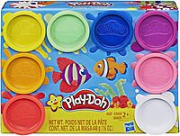Play-Doh, Modeling Compound Starter Kit, 8 pack Rainbow Color
