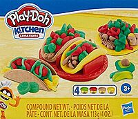Play-Doh Kitchen Creations Taco Time Play Food Set