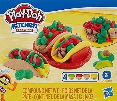 Play-Doh Kitchen Creations Taco Time Play Food Set