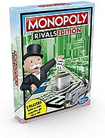 Monopoly Rivals Edition 2 Player Game Hasbro Gaming New Factory Sealed