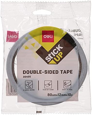 E30405 Double Sided Tissue Tape 80mx12mmx10y