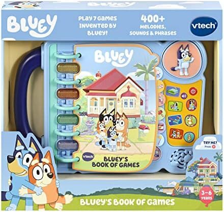 Vtech Bluey's Book Of 7 Games