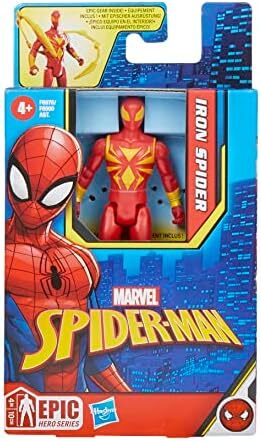 Hasbro Marvel Epic Hero Series Iron Spider Action Figure, 4-Inch, With Accessory