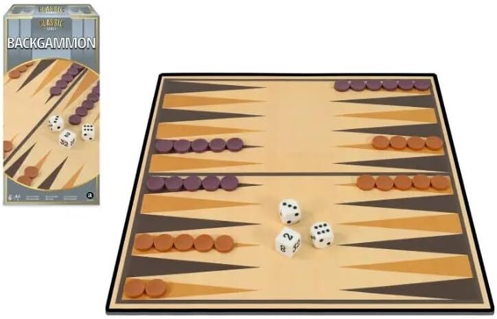 Merchant Ambassodor Classic Backgammon Board Game
