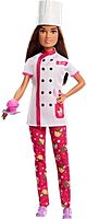 Barbie Doll & Accessories, Career Pastry Chef Doll with Hat, and Cake Slice