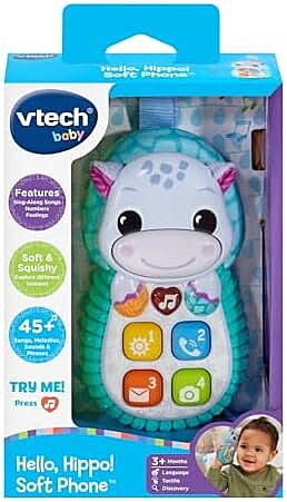VTech Baby Hello, Hippo! Soft Phone