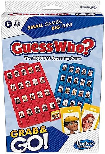 Guess Who Hasbro Grab and Go Game