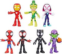 Hasbro Spidey Amazing Friends Hero Figures