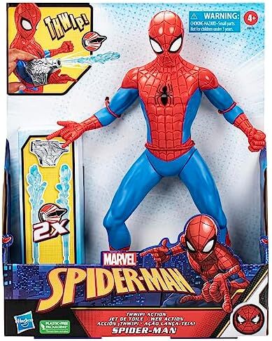 Hasbro Marvel Spiderman Thwip Action Figure