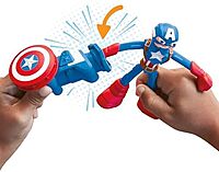 Play-Doh Marvel Captain America Stamping Shield with Bendy Action Figure
