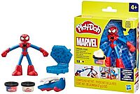 Play-Doh Marvel Spider-Man Thwip Squisher Set with Bendy Action Figure