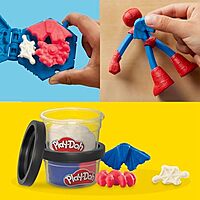Play-Doh Marvel Spider-Man Thwip Squisher Set with Bendy Action Figure