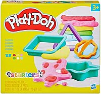 Play-Doh Fundamentals Shapes Tool Set with 6 Non-Toxic Colors, 1-Ounce Cans
