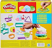Play-Doh Fundamentals Shapes Tool Set with 6 Non-Toxic Colors, 1-Ounce Cans