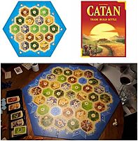 Catans - Base Game, Strategy Board Game, Family Party Game for 3-4 Players, Average Game Time 60 Minutes