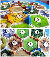 Catans - Base Game, Strategy Board Game, Family Party Game for 3-4 Players, Average Game Time 60 Minutes