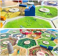 Catans - Base Game, Strategy Board Game, Family Party Game for 3-4 Players, Average Game Time 60 Minutes