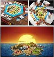 Catans - Base Game, Strategy Board Game, Family Party Game for 3-4 Players, Average Game Time 60 Minutes