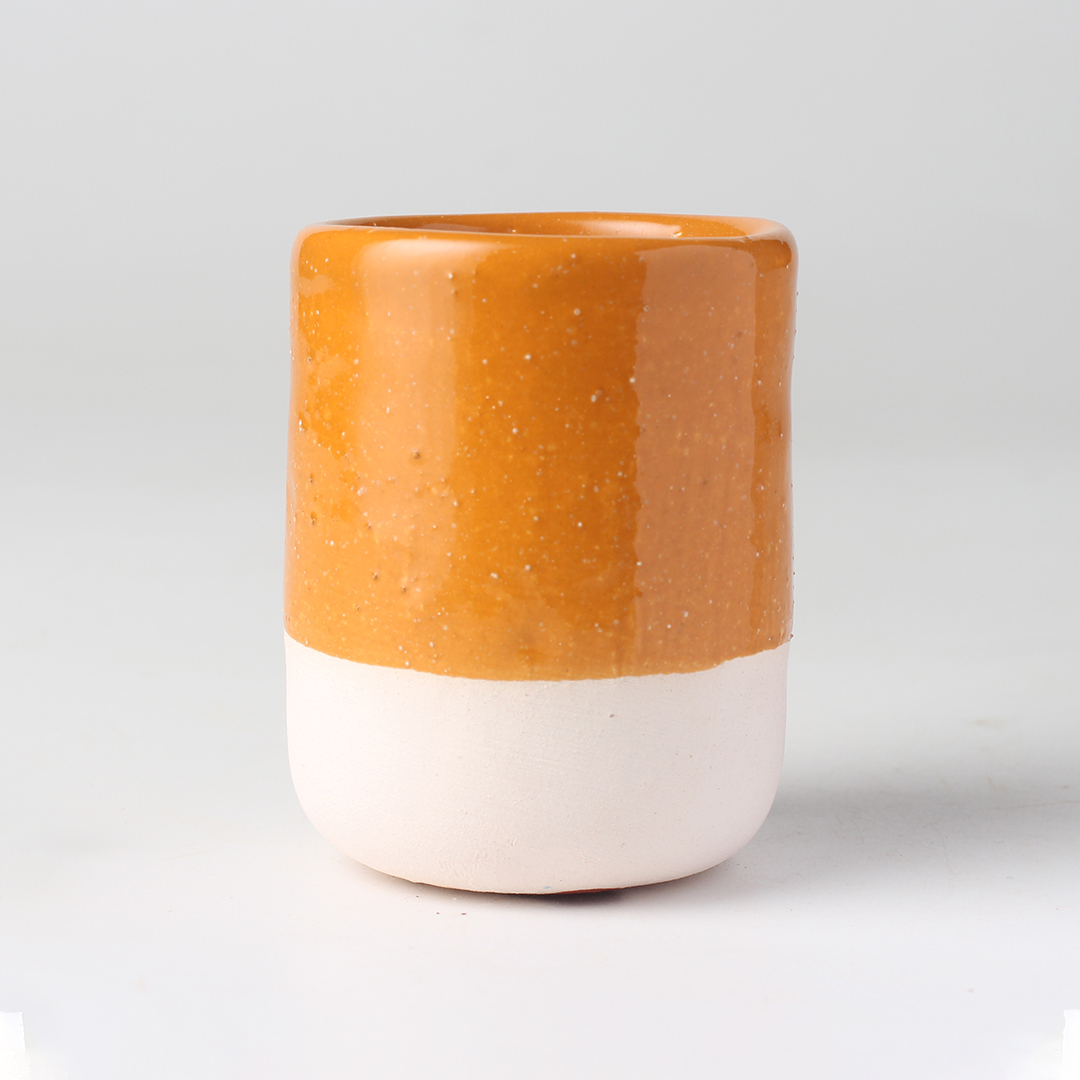 Sara Low Fire Opaque Mustard Yellow