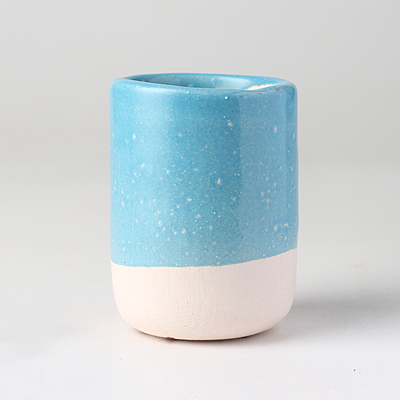 Sara Low Fire Opaque BBL Turquoise blue Sara Low Fire Opaque BBL Turquoise blue