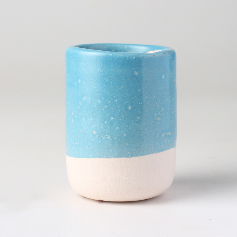 Sara Low Fire Opaque BBL Turquoise blue Sara Low Fire Opaque BBL Turquoise blue