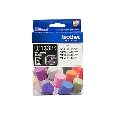 LC133 Black Original Brother Inkjet Cartridge