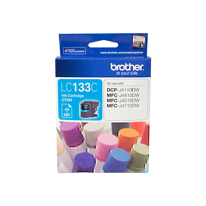 LC133 Cyan Original Brother Inkjet Cartridge LC133 Cyan Original Brother Inkjet Cartridge