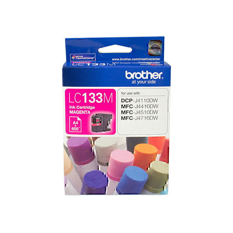 LC133 Magenta Original Brother Inkjet Cartridge