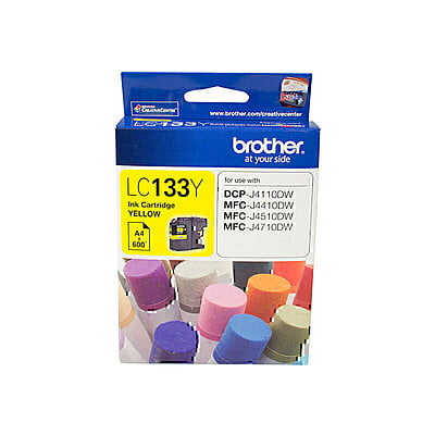 LC133 Yellow Original Brother Inkjet Cartridge