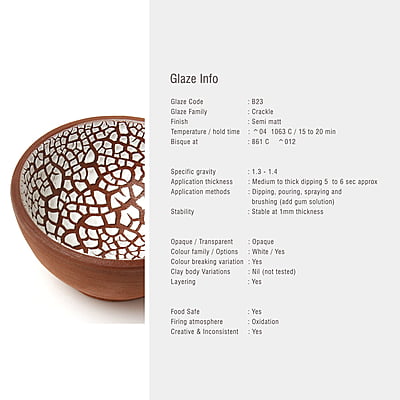 Sara Low Fire Crackle White B23 Sara Low Fire Crackle White B23
