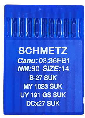 SCHMETZ NEEDLE SYSTEM B27 BALL POINT