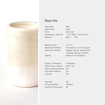 Sara Low Fire Clear B29 Sara Low Fire Clear B29