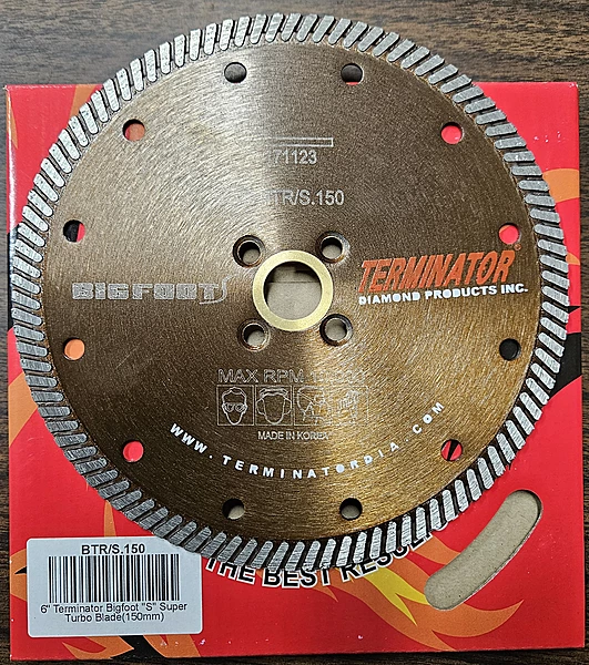 Terminator Bigfoot S Turbo Blade