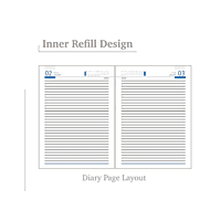 B5 Herbound Diary BB306